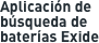 Aplicacin de bsqueda de bateras